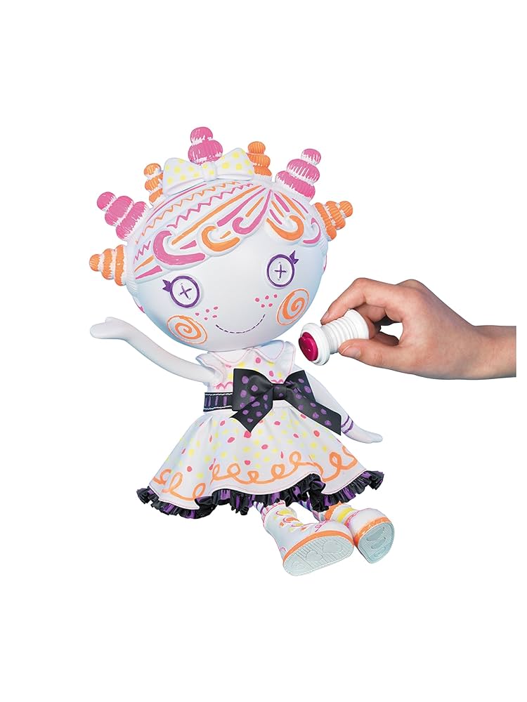 Lalaloopsy Color Me Squiggles N' Shapes Doll : Amazon.sg: Toys